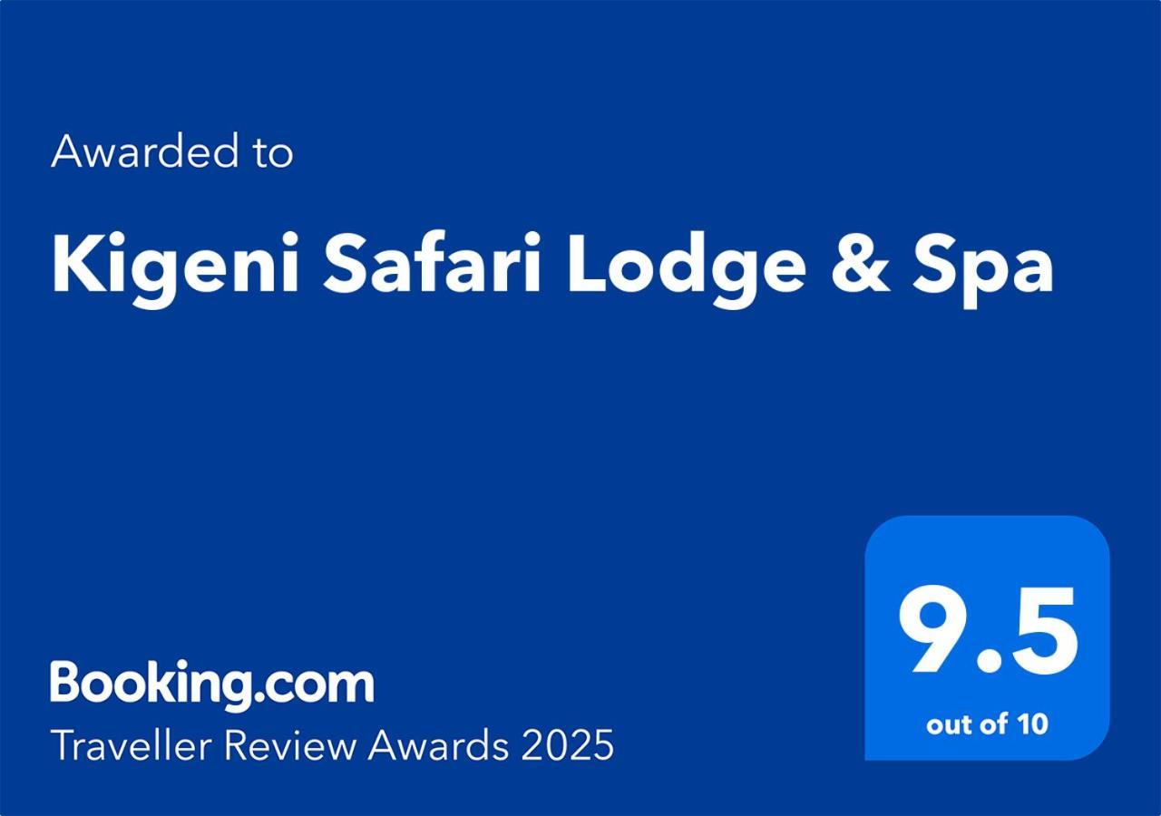 Kigeni Safari Lodge & Spa 法尔瓦特 外观 照片